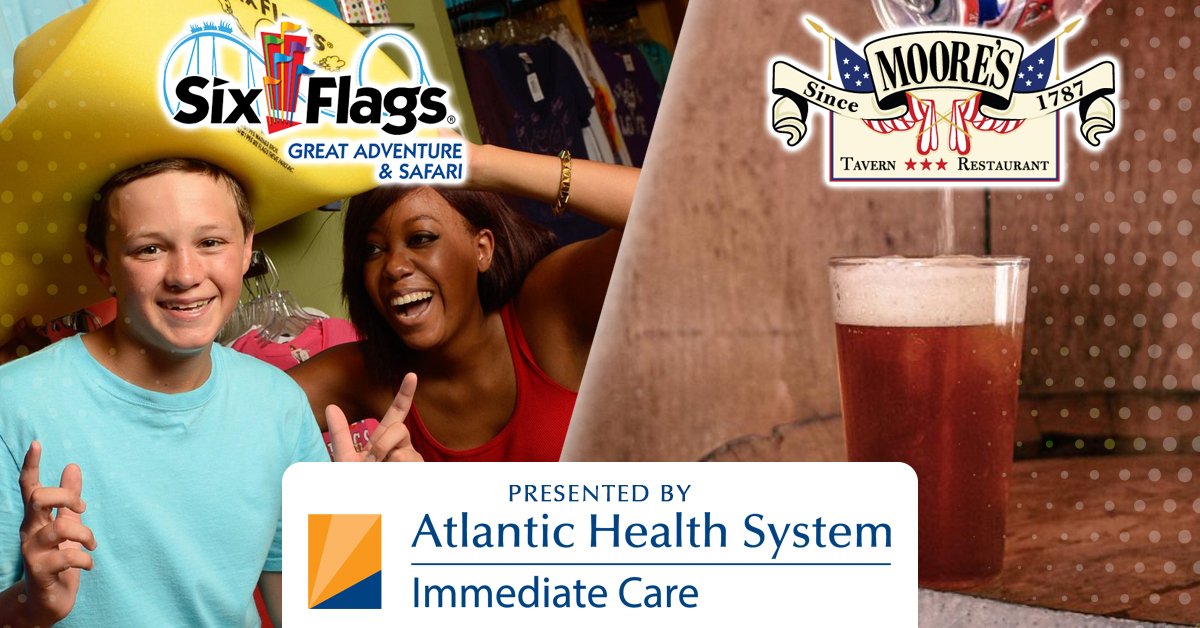 Six Flags Great Adventure/Moore’s Tavern Contest presented by Immediate Care