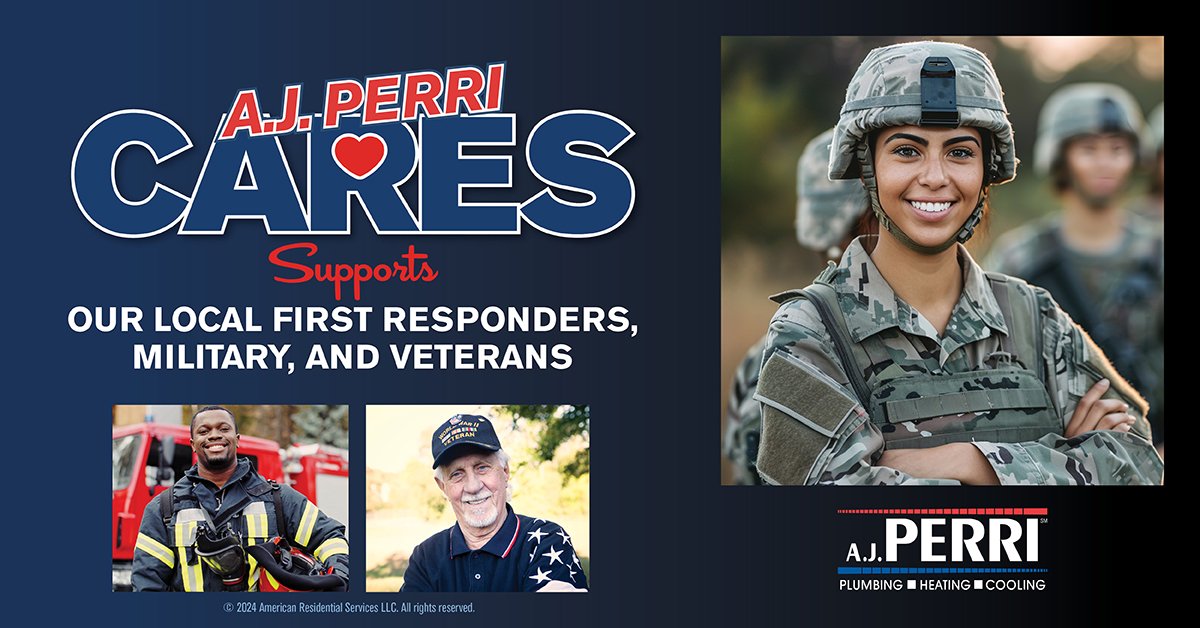 A.J. Perri Cares Local First Responders, Veterans and Active Military Giveaway