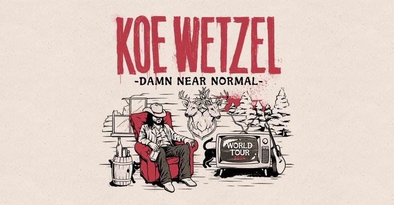 Koe Wetzel at the Hard Rock Hotel and Casino in Atlantic City – August 30th!
