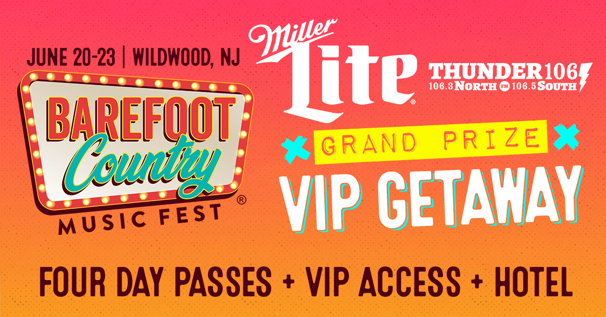 Miller Lite Barefoot Country Music Fest VIP Contest