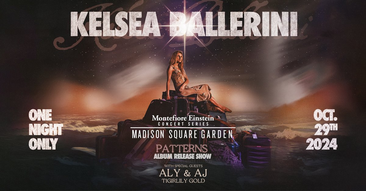 Kelsea Ballerini at Madison Square Garden in New York City – October 29th!