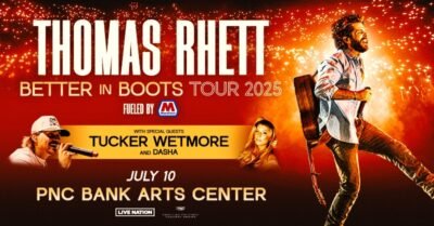 Thomas Rhett - PNC Bank Arts Center - Twitter 800x419