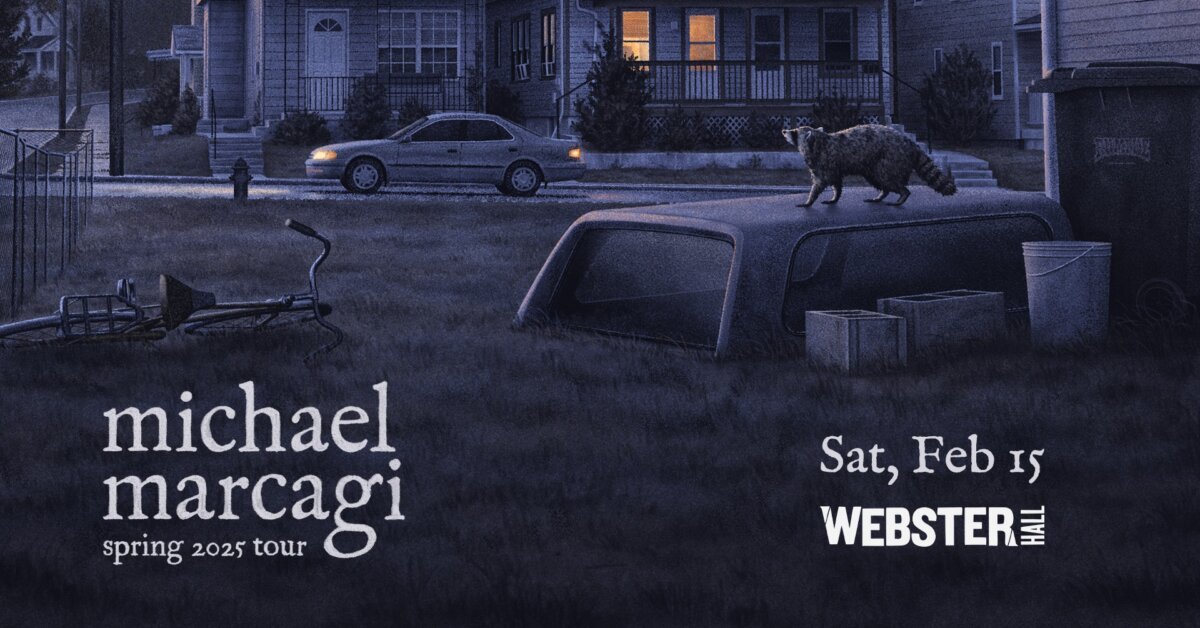 Michael Marcagi, February 15th at Webster Hall Online Contest