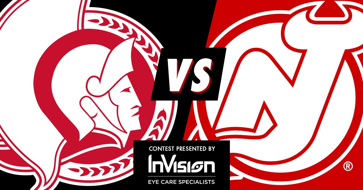 Enter to Win a 4-Pack of Tickets to see the New Jersey Devils brought to you by InVision Eye Care