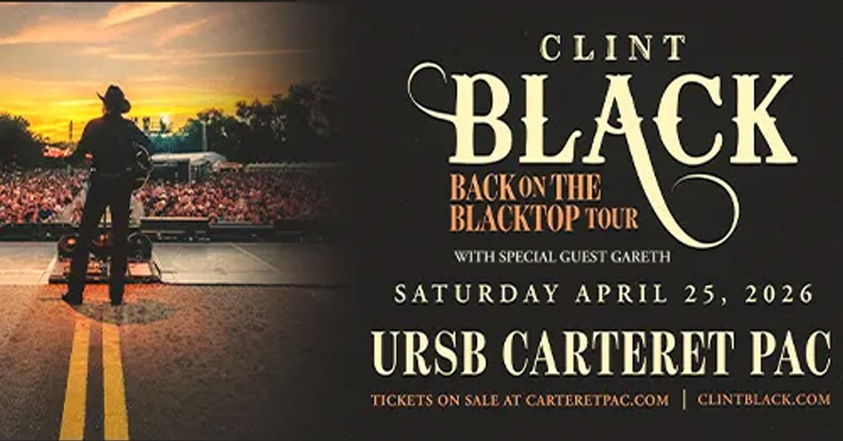 Win Tickets To Clint Black at the URSB Carteret Performing Arts & Events Center