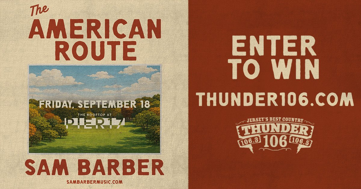 Win Tickets To See Sam Barber at the Rooftop at Pier 17