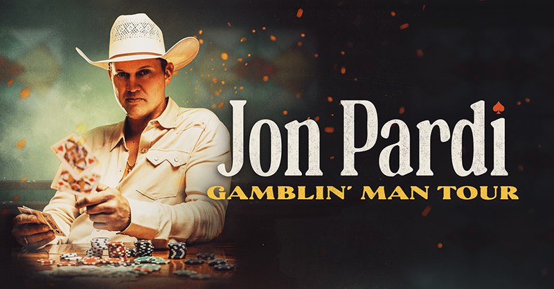 Jon Pardi at the Hard Rock Hotel and Casino in Atlantic City – September 18th!