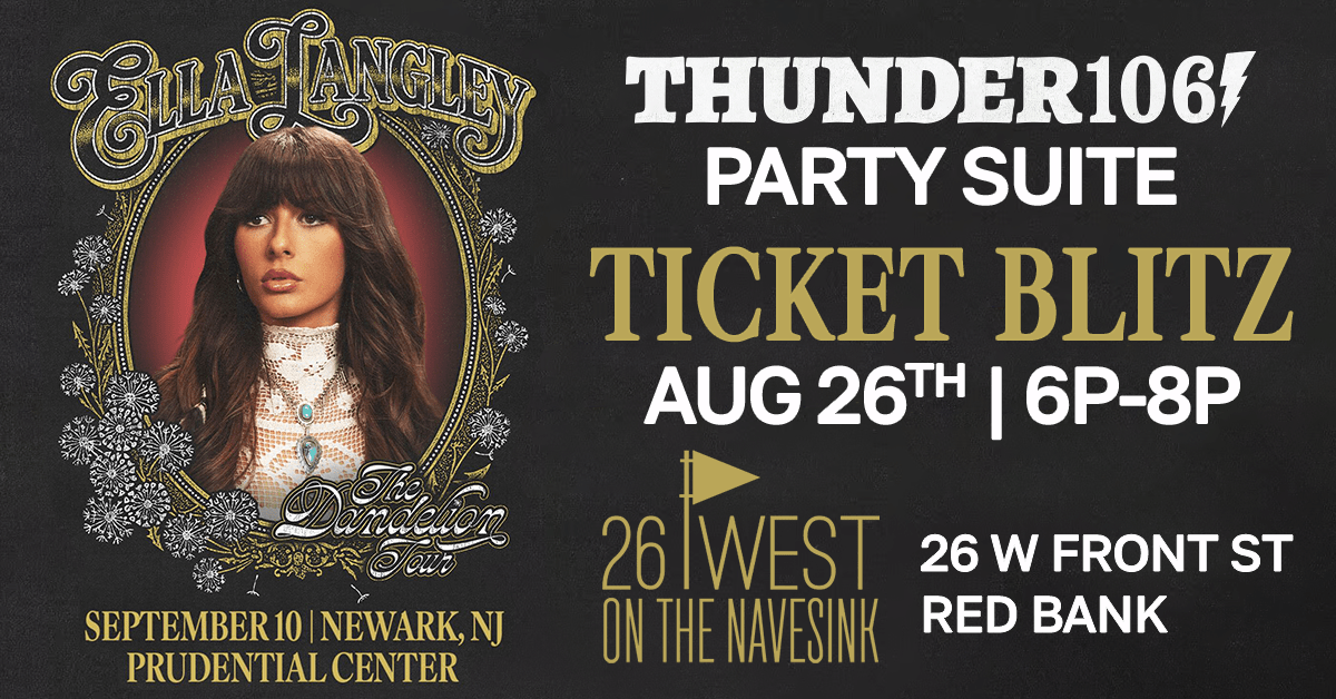 Ella Langley Ticket Blitz at 26 West on the Navesink on August 26th