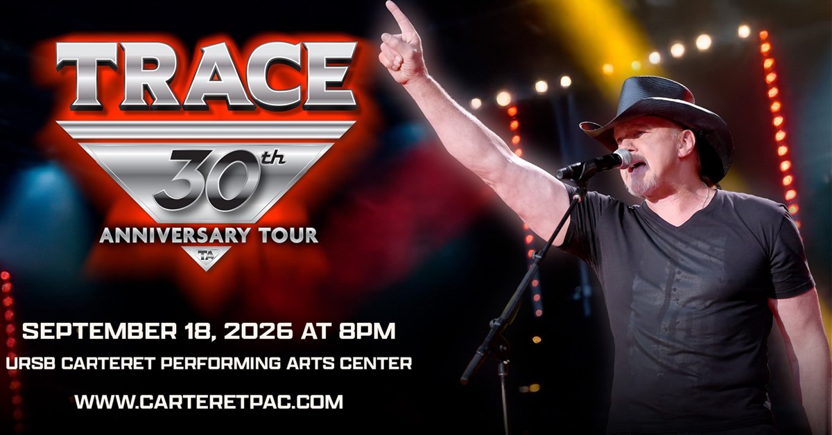 Trace Adkins at the Carteret Performing Arts Center – September 18th!