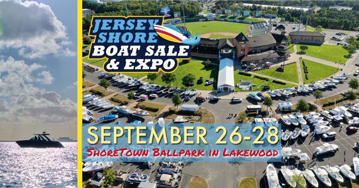 Jersey Shore Boat Sale and Expo at Shoretown Ballpark in Lakewood – September 25th-27th!