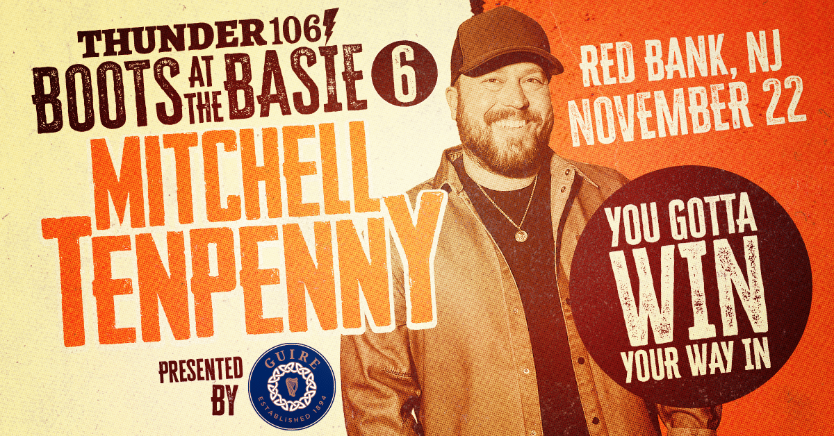 Boots at The Basie 6: Mitchell Tenpenny & Friends on November 22nd