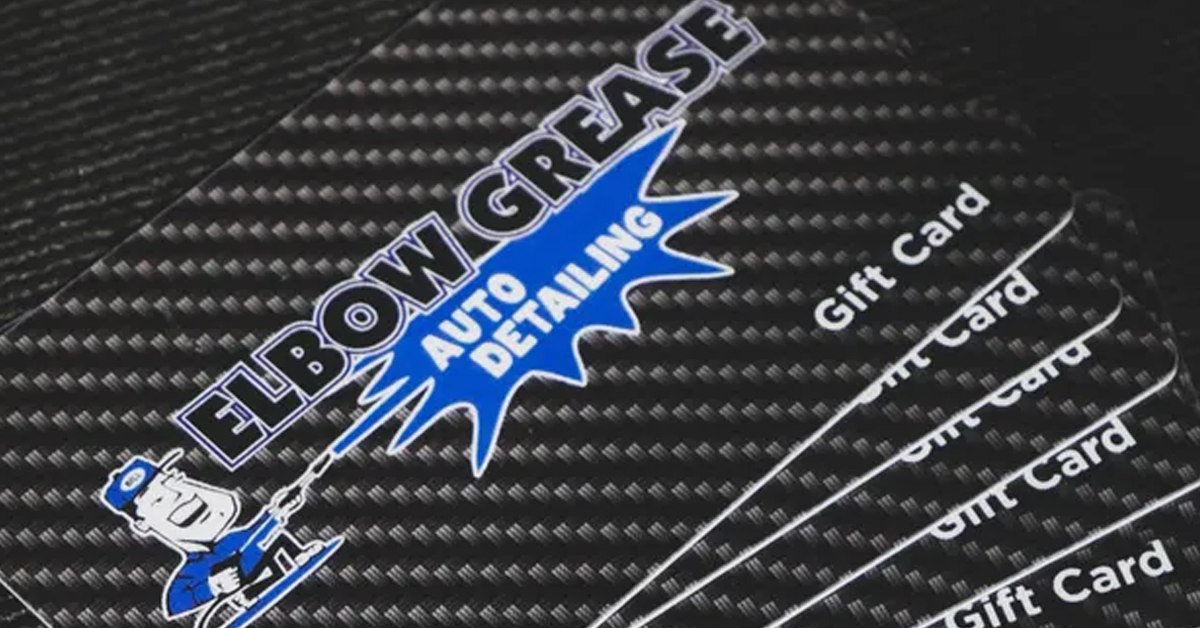 $150 Express Detail Gift Card to Elbow Grease Auto Detailing in Tinton Falls!